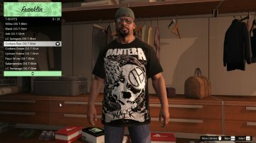Rock/Metal Band Shirts - GTA5