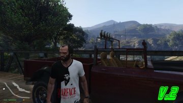 T-Shirt Scarface (2 Modèles) - GTA5