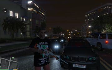 ALG-t-shirt. Franklin - GTA5