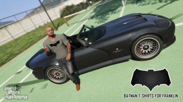 Batman T-Shirts Pack - Franklin - GTA5