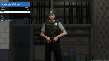 Gray SAHP Uniform - GTA5