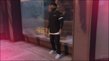 BLVCK Clothing Brand - Franklin - GTA5