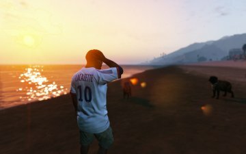 Maillot OL 2015-2016 - GTA5