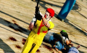 Trevor as: The REAL Ronald McDonald - GTA5