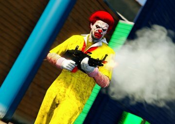 Trevor as: The REAL Ronald McDonald