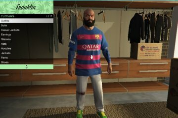 Maillot du FC Barcelona 2015/2016 - GTA5