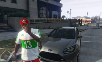 Maillot Algérie 2016 Slimani - GTA5