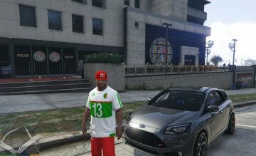 Maillot Algérie 2016 Slimani - GTA5