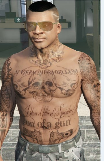 Tattoos for Franklin - GTA5