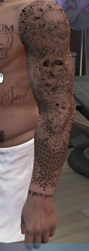 Tattoos for Franklin - GTA5