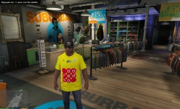 Maillot JSK Hommage @ Albert Ebosse - GTA5