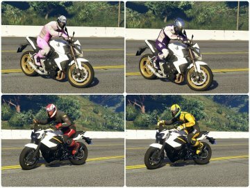 Motorcycle Clothing Pack (Menyoo Outfits) - GTA5
