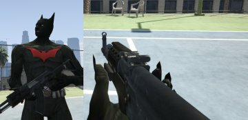 Batman Beyond [Add-On Ped] - GTA5