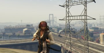 Captain Jack Sparrow [Add-On Ped] - GTA5
