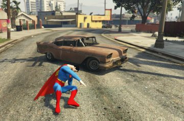 Superman DCUO [Add-On Ped] - GTA5
