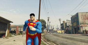 Superman DCUO [Add-On Ped] - GTA5