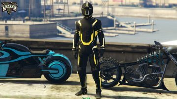 Tron Outfits for MP Character [Menyoo] - GTA5