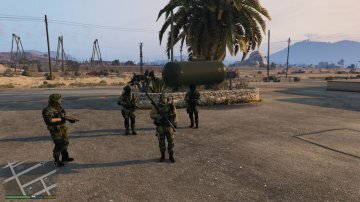 Battlefield 4 Full Pack [Add-On Ped] - GTA5