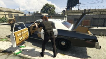 Sgt. Sadie - Sexy Cop [Skin Control] - GTA5