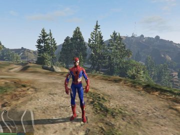 Spider-Man (Damaged) [Add-On Ped] - GTA5