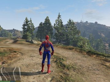 Spider-Man (Damaged) [Add-On Ped] - GTA5