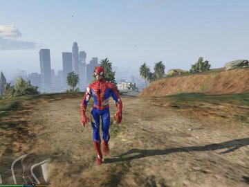Spider-Man (Damaged) [Add-On Ped]