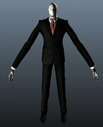 Slender Man [Add-On Ped] - GTA5