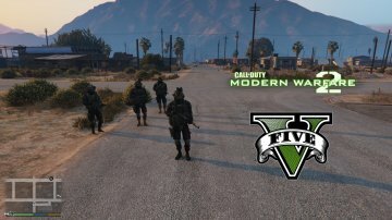 Modern Warfare 2 Shadow Company Squad [Add-On Ped]