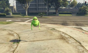 Slimer from Ghostbusters [Add-On Ped] - GTA5