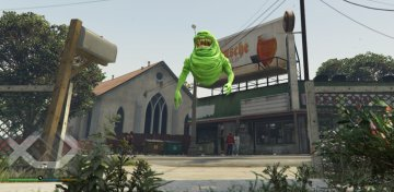 Slimer from Ghostbusters [Add-On Ped] - GTA5