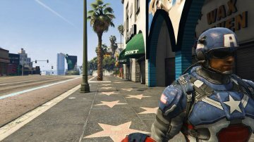Captain America Modern Soldier + Shield [Add-On Ped] - GTA5