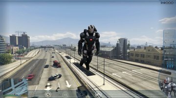 War Machine Mark III Civil War [Add-On Ped] - GTA5