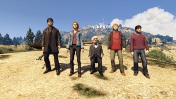 Harry Potter Character Package [Add-On Ped] - GTA5