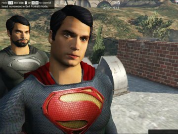 Superman (Man Of Steel) [Add-On Ped] - GTA5