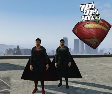 Superman (Man Of Steel) [Add-On Ped]