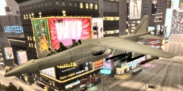 Liberty City Air Force Jet