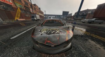 Ghost Rider Jester Texture - GTA5