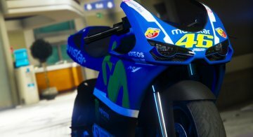 Yamaha M1 2015 Valentino Rossi - GTA5