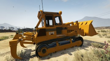 Caterpillar 797B & Bulldozer - GTA5