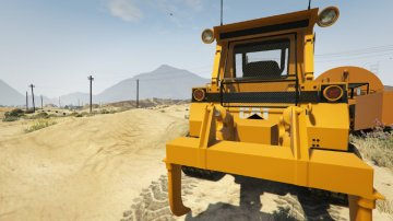 Caterpillar 797B & Bulldozer - GTA5