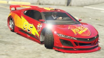 Lightning McQueen Skin - Jester - GTA5