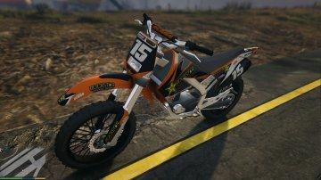 Sanchez KTM Rockstar Kit - GTA5