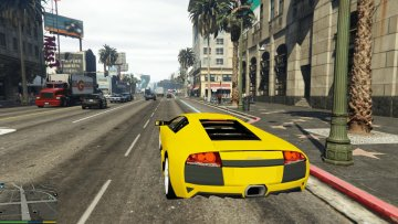 Modern Cars (Bugatti Veyron, Lamborghini Murcielago) - GTA5