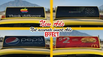 Ford Taxi Yellow Cab Co - GTA5