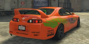 Toyota Supra Paul Walker (Fast and Furious) - GTA5