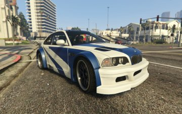 BMW M3 GTR E46 Most Wanted - GTA5