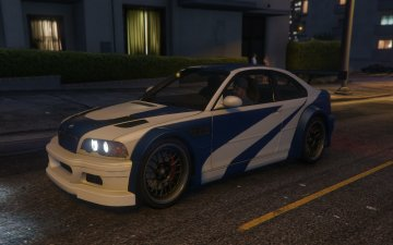 BMW M3 GTR E46 Most Wanted - GTA5