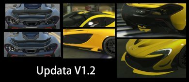 McLaren P1 2014 - GTA5