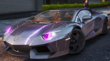 Lamborghini LP700-4 Burst Line Texture - GTA5