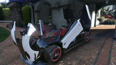 Pagani Zonda Cinque Roadster - GTA5